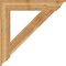 Ekena Millwork Traditional Traditional Rough Sawn Bracket, Western Red Cedar, 6"W x 40"D x 40"H BKT06X40X40TRA01RWR - alternate 4